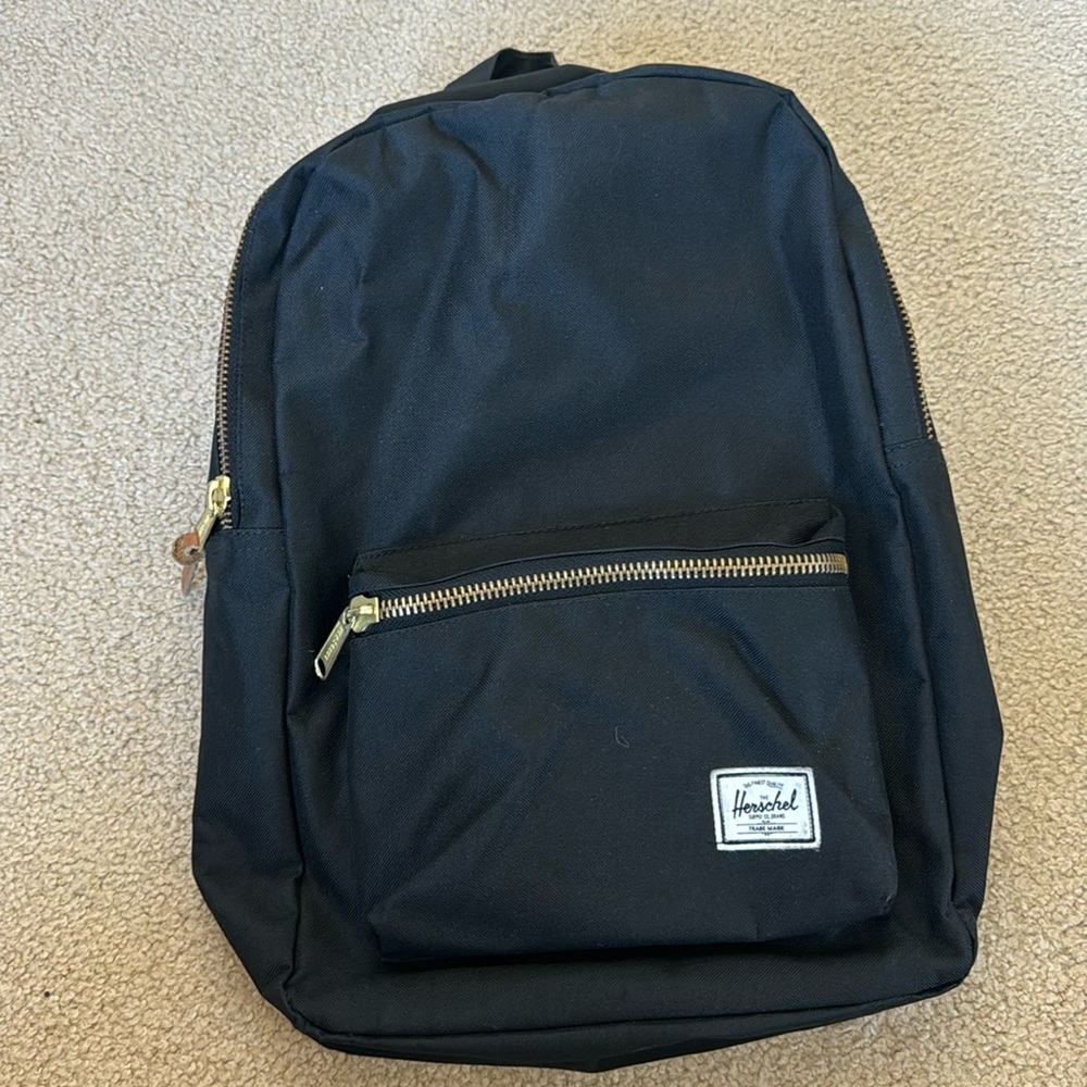 Black Herschel Backpack